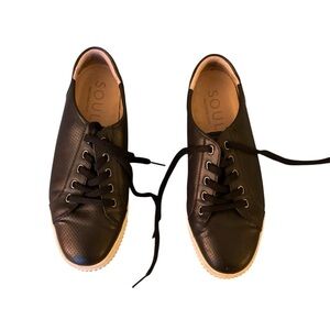 Leather Black Women’s Shoes